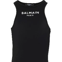 Balmain Dresses Black