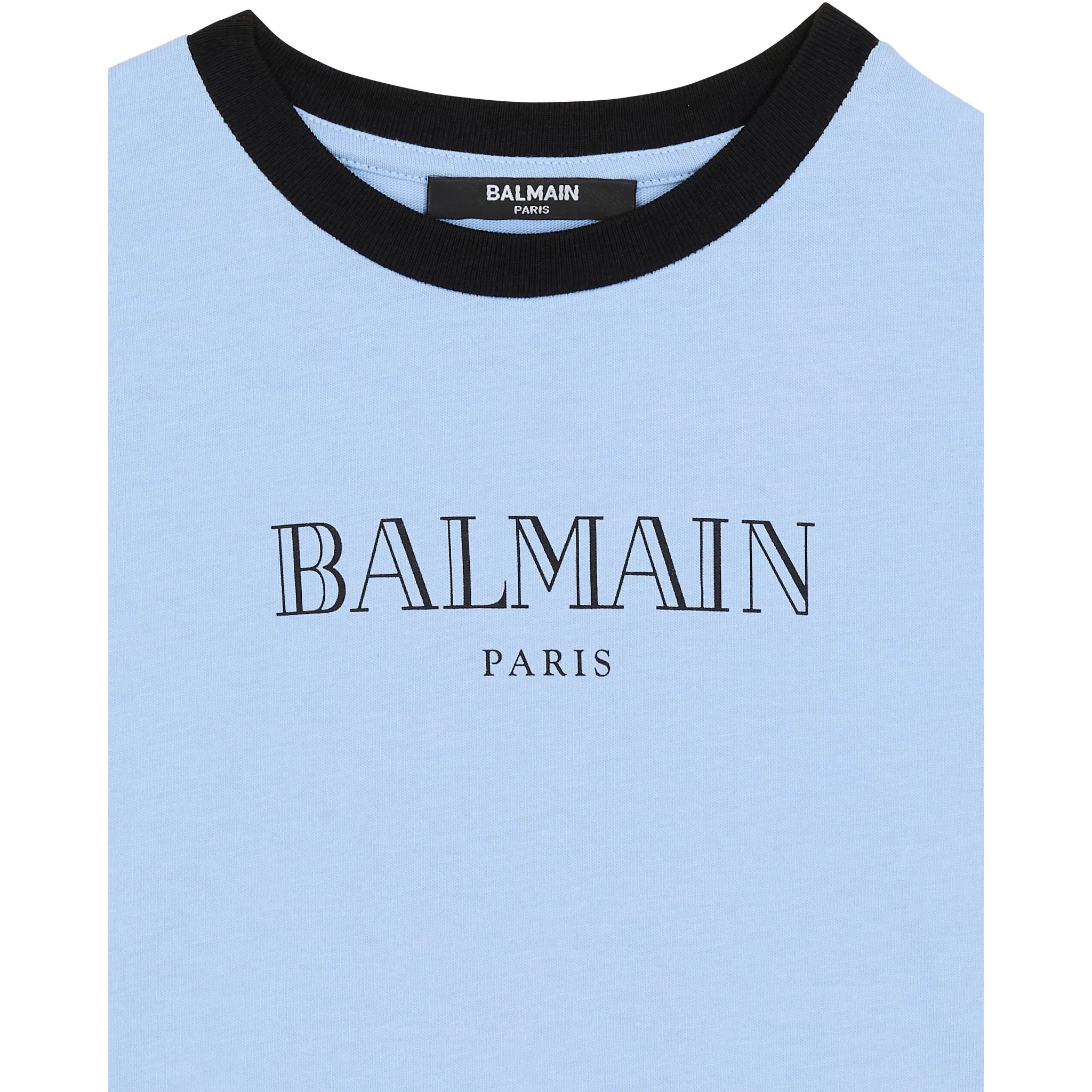 Balmain T-shirts and Polos Clear Blue