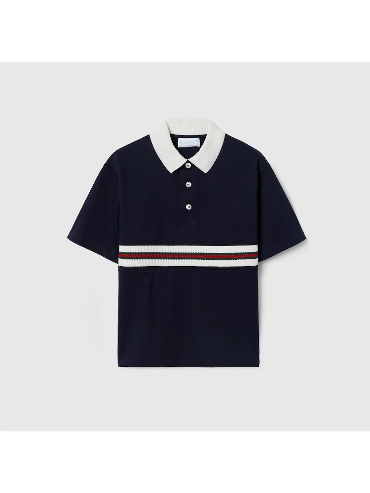 GUCCI KIDS T-shirts and Polos Blue
