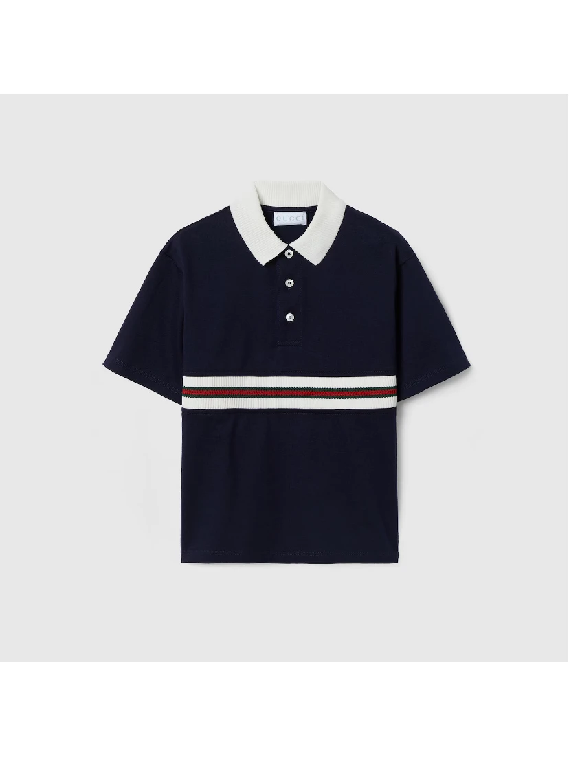 GUCCI KIDS T-shirts and Polos Blue