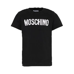 MOSCHINO KIDS T-shirts and Polos Black