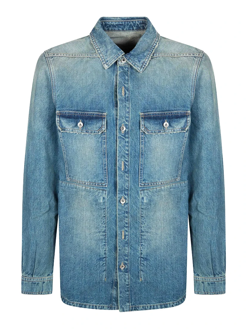 RICK OWENS DRKSHDW Shirts Blue