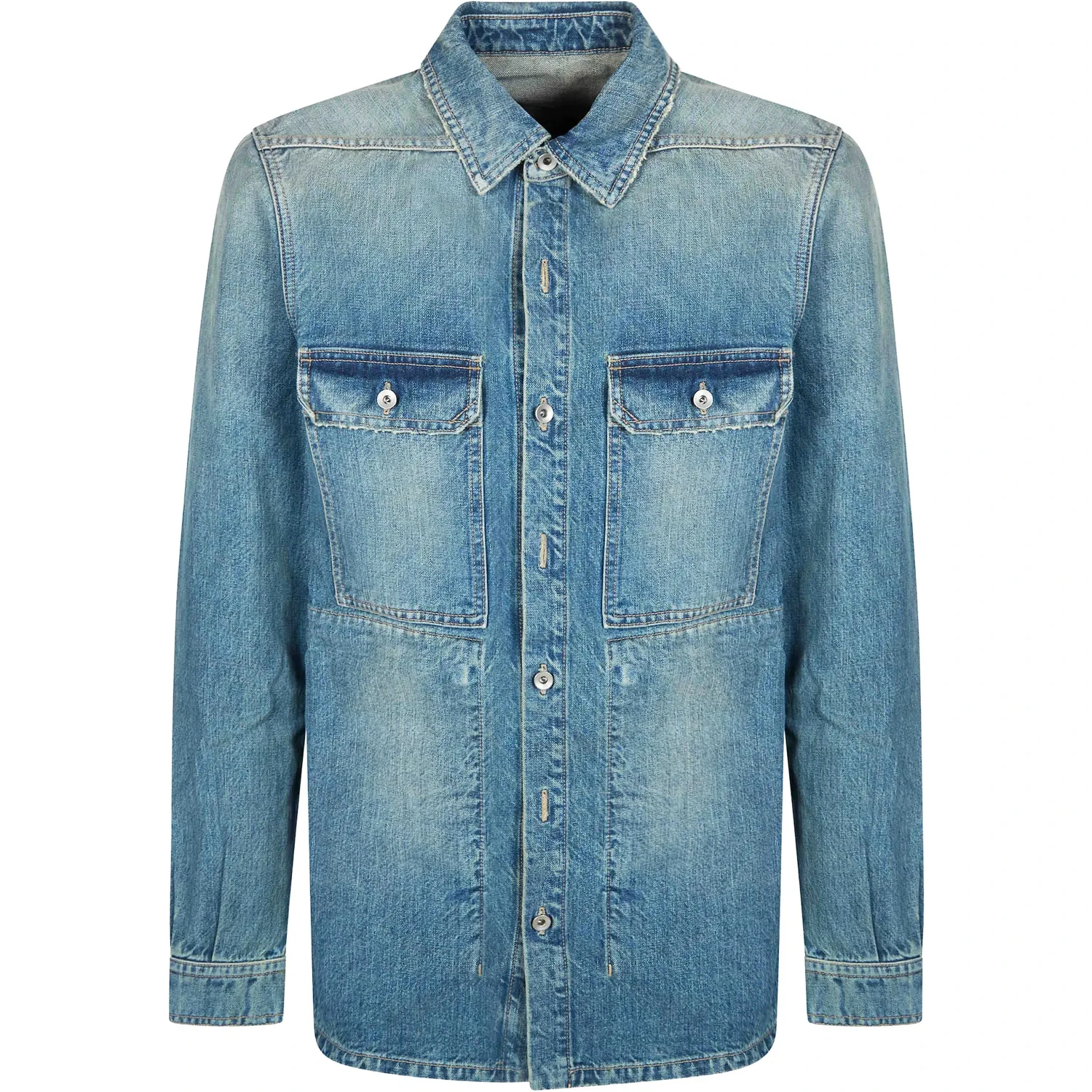 RICK OWENS DRKSHDW Shirts Blue