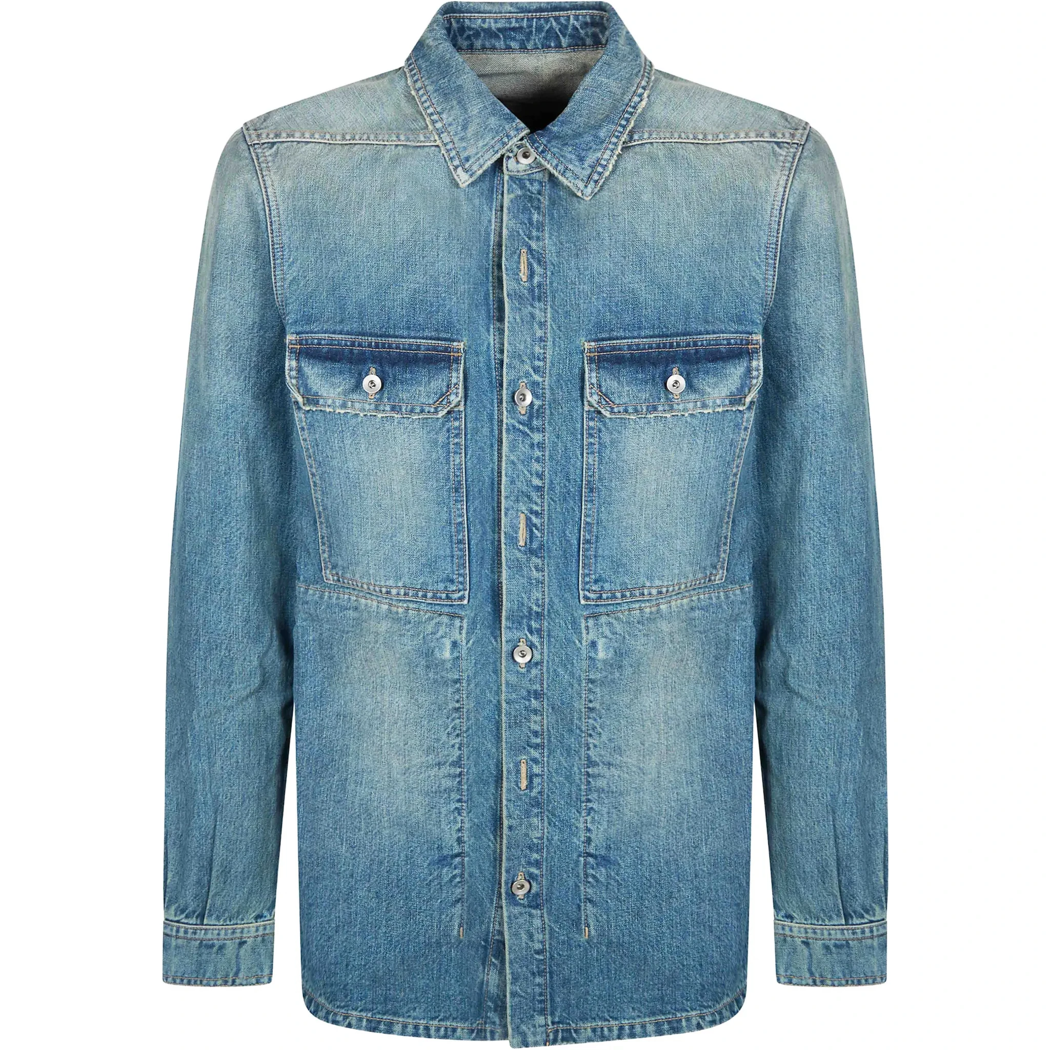 RICK OWENS DRKSHDW Shirts Blue