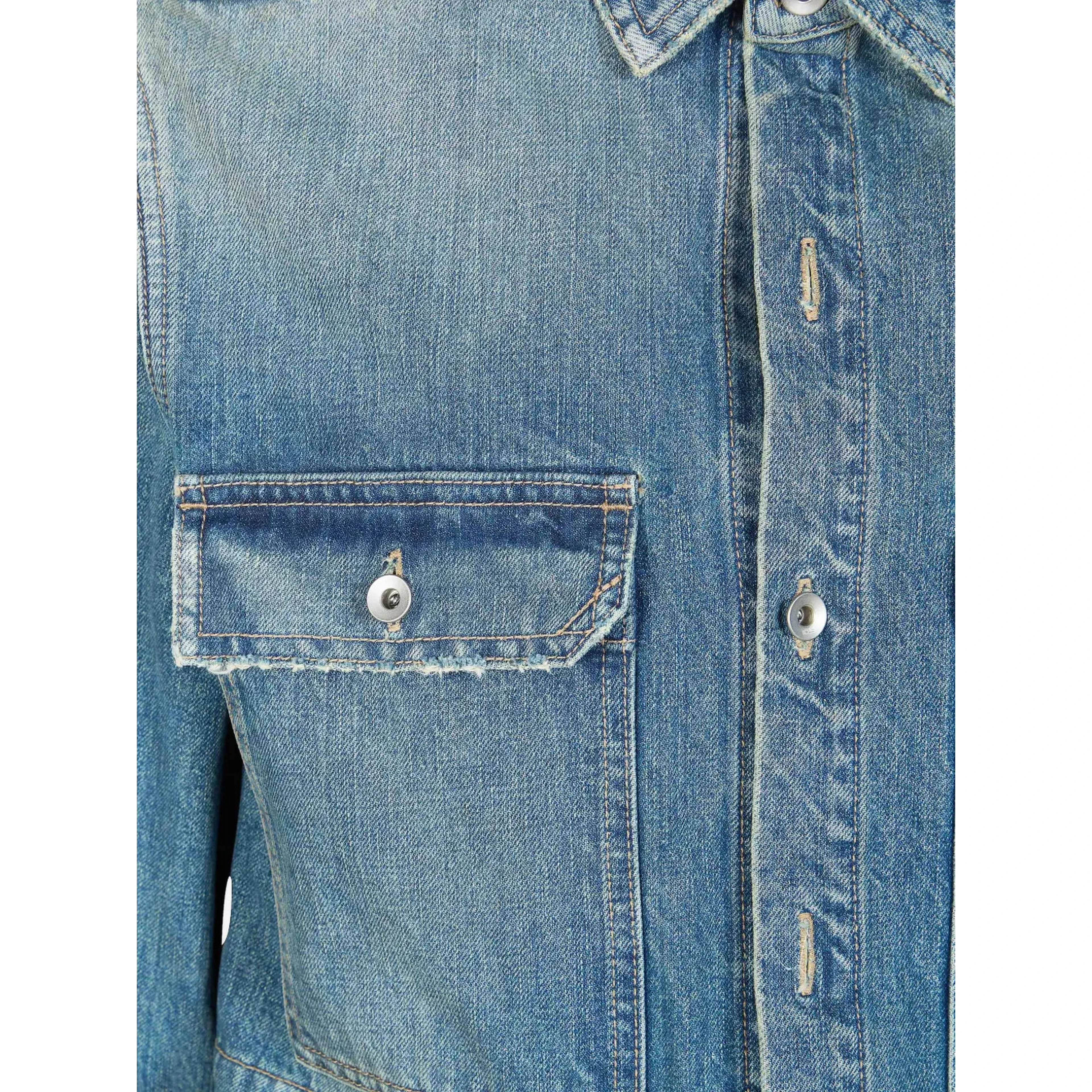 RICK OWENS DRKSHDW Shirts Blue