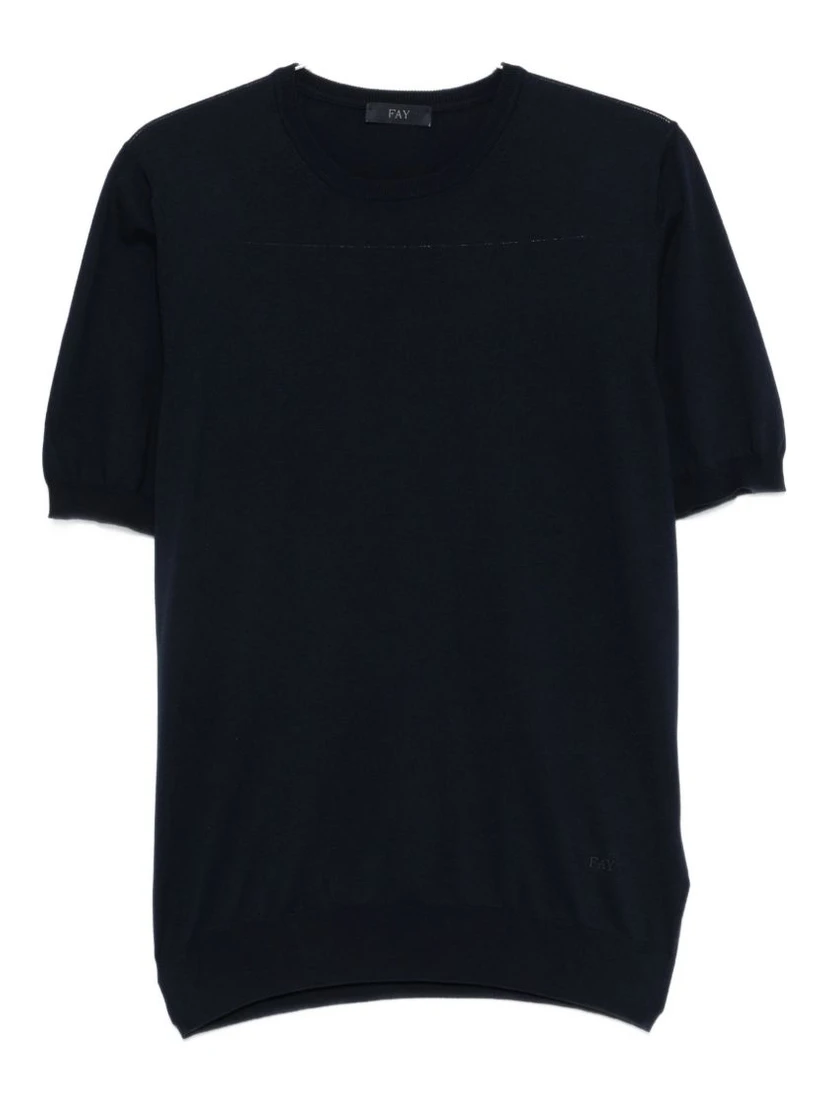 Fay T-shirts and Polos Blue