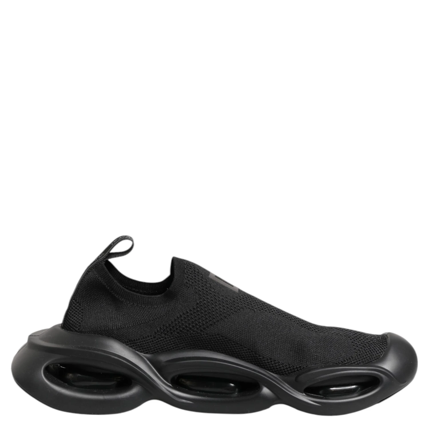 Black Slip On Wave Low Top Sneakers Shoes