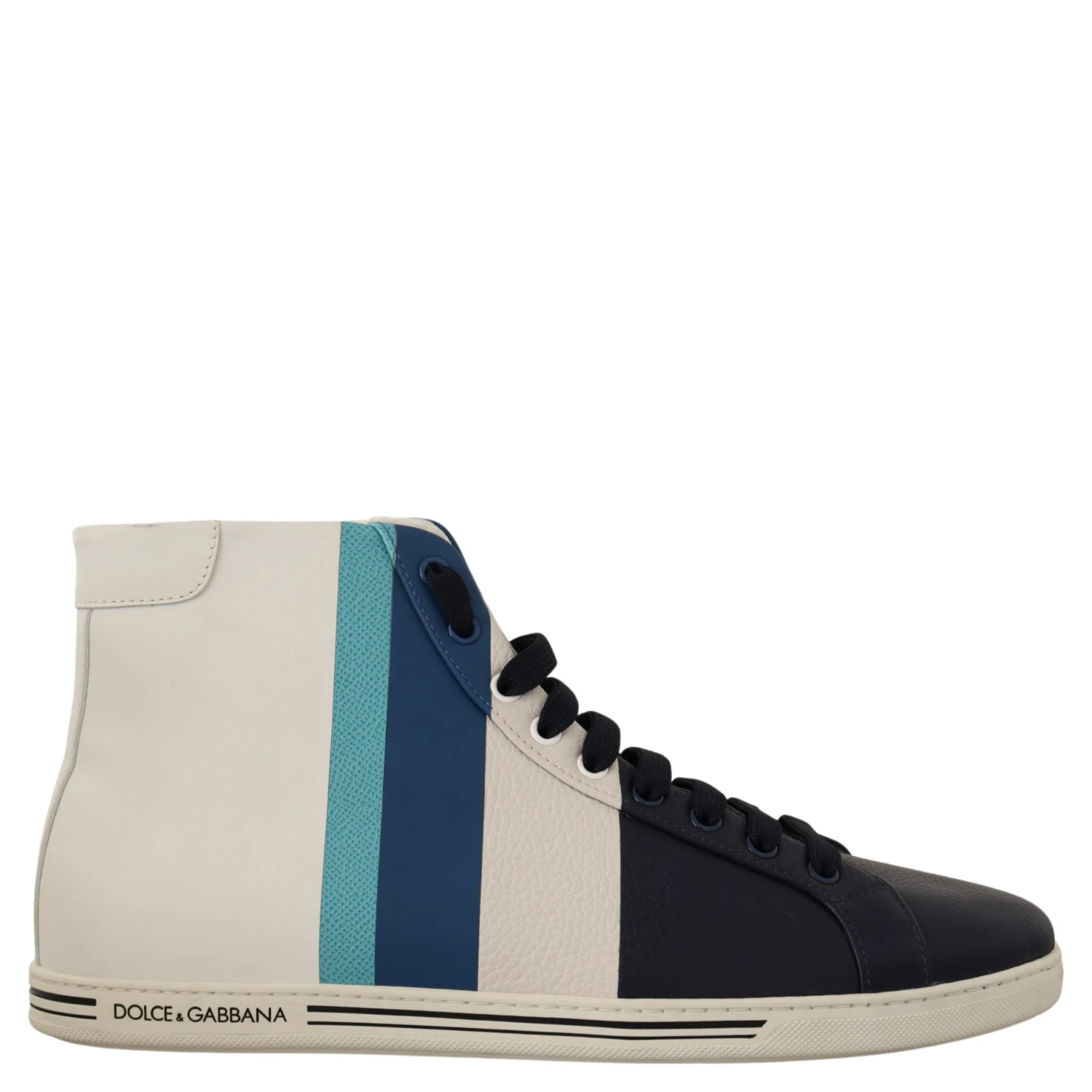 Multicolor Leather Mid Top Sneakers Shoes