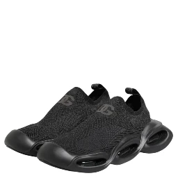Black Slip On Wave Low Top Sneakers Shoes