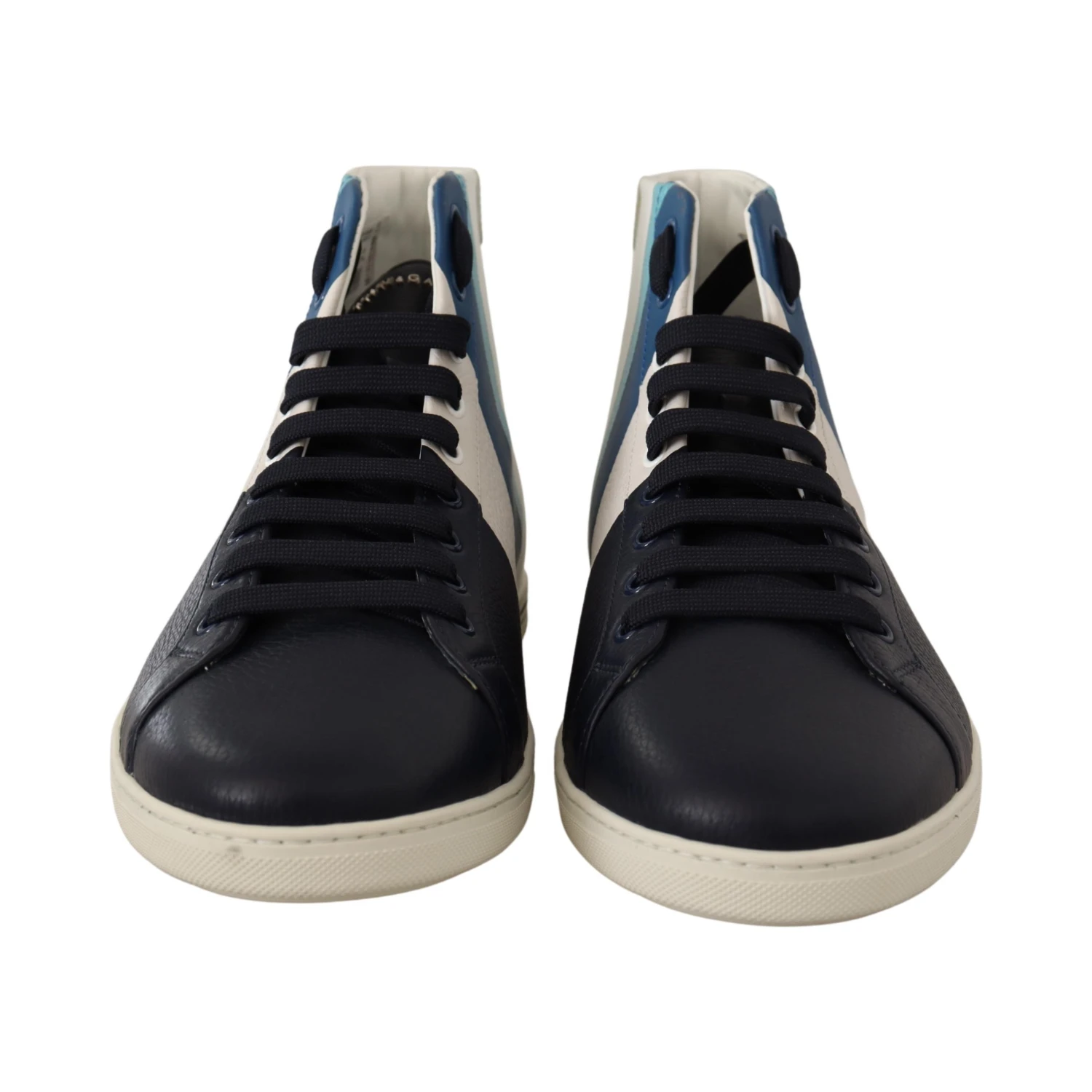 Multicolor Leather Mid Top Sneakers Shoes