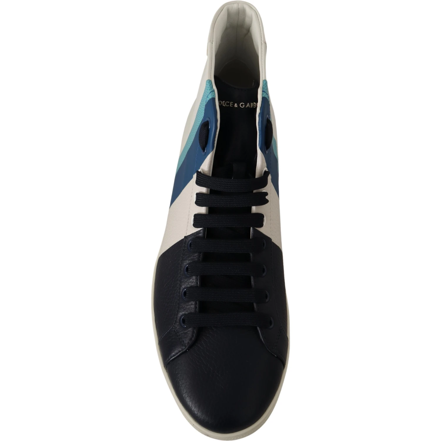 Multicolor Leather Mid Top Sneakers Shoes