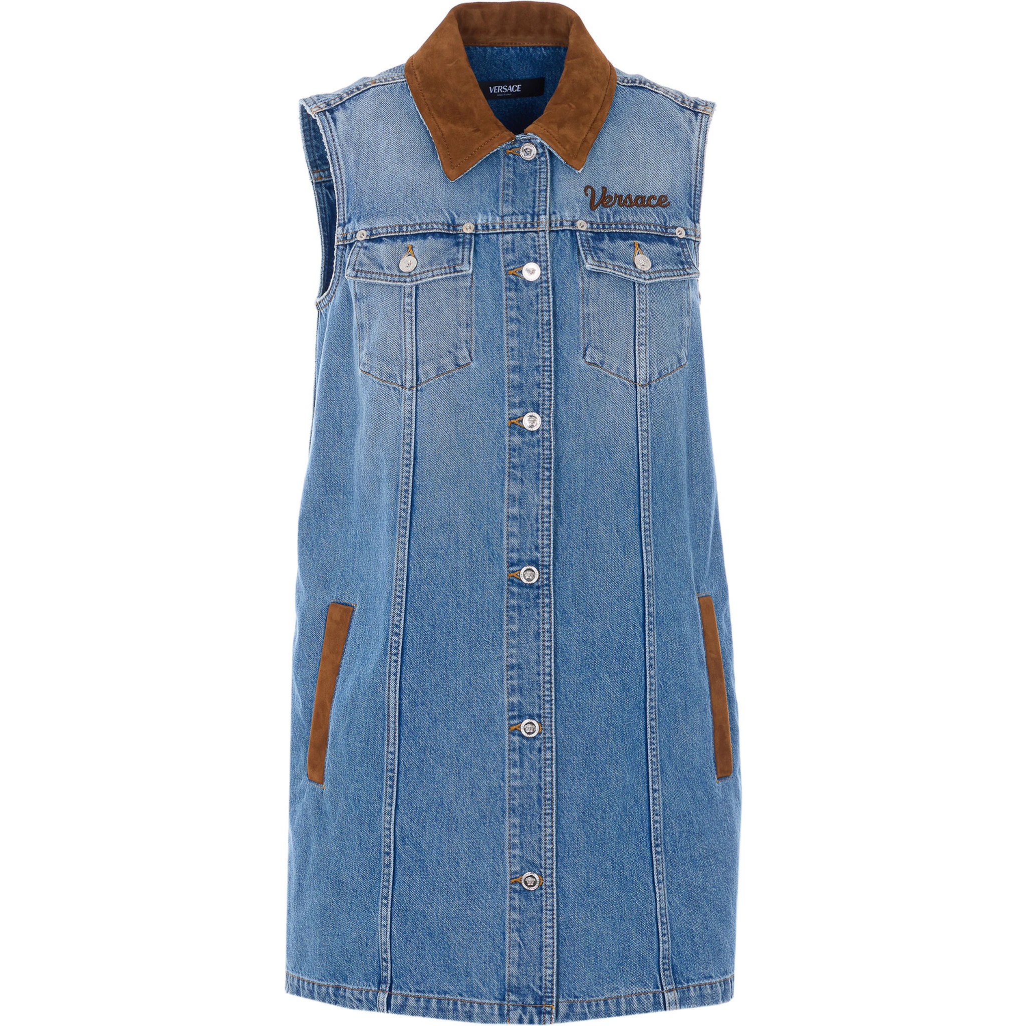 Versace Dresses Blue