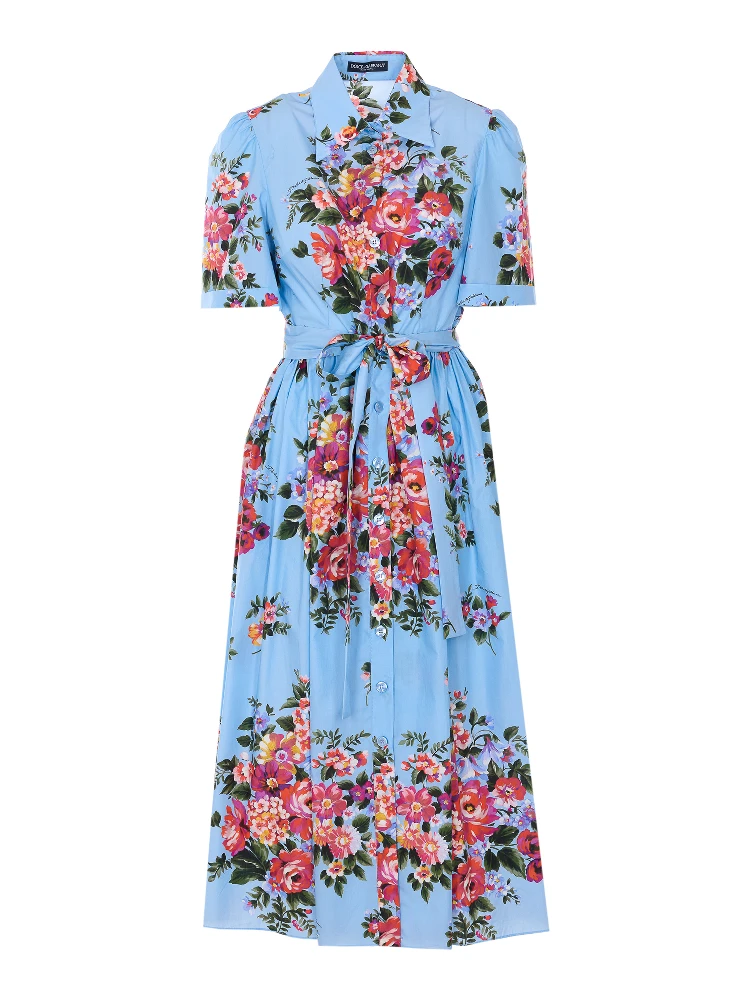 فساتين دولتشي آند غابانا زرقاء