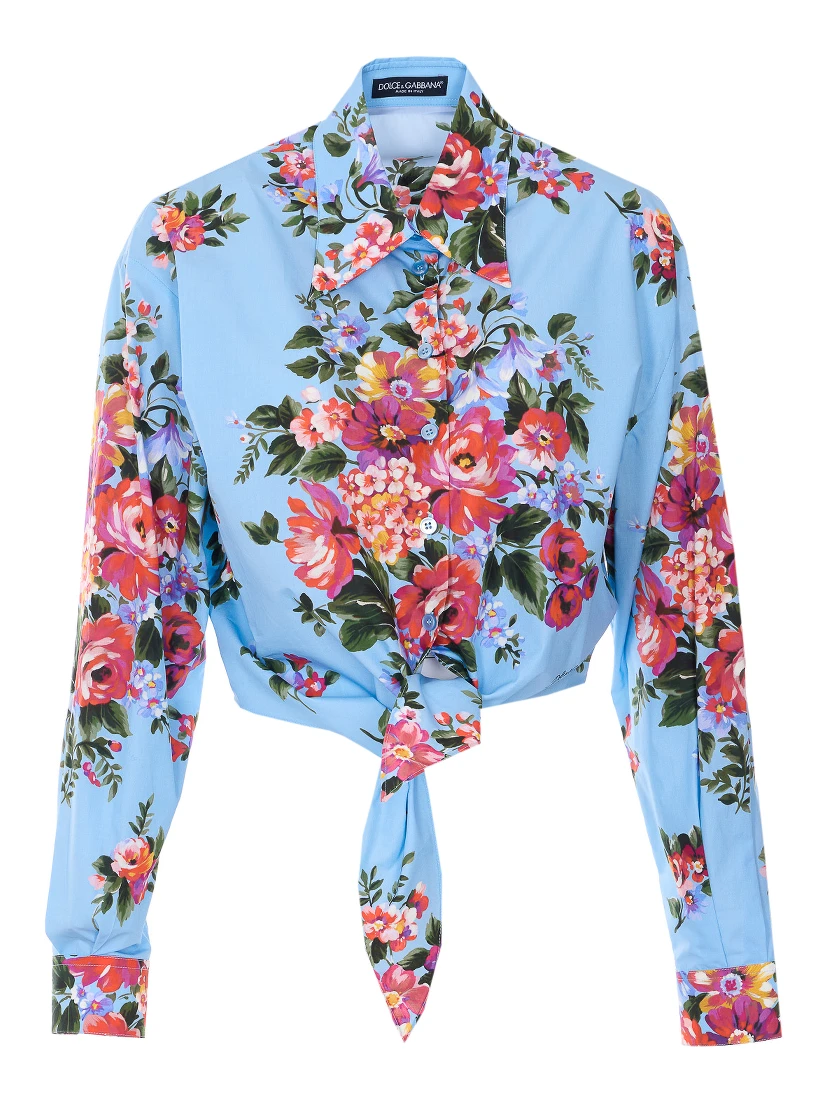 Dolce & Gabbana Shirts Blue