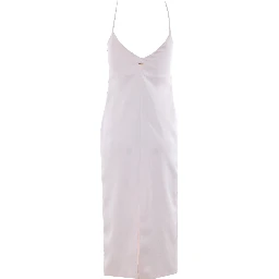 طقم فساتين وردية اللون