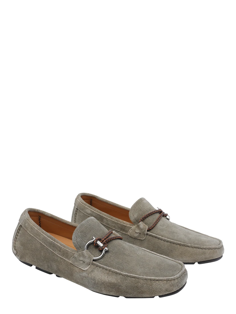 Ferragamo Flat shoes Green