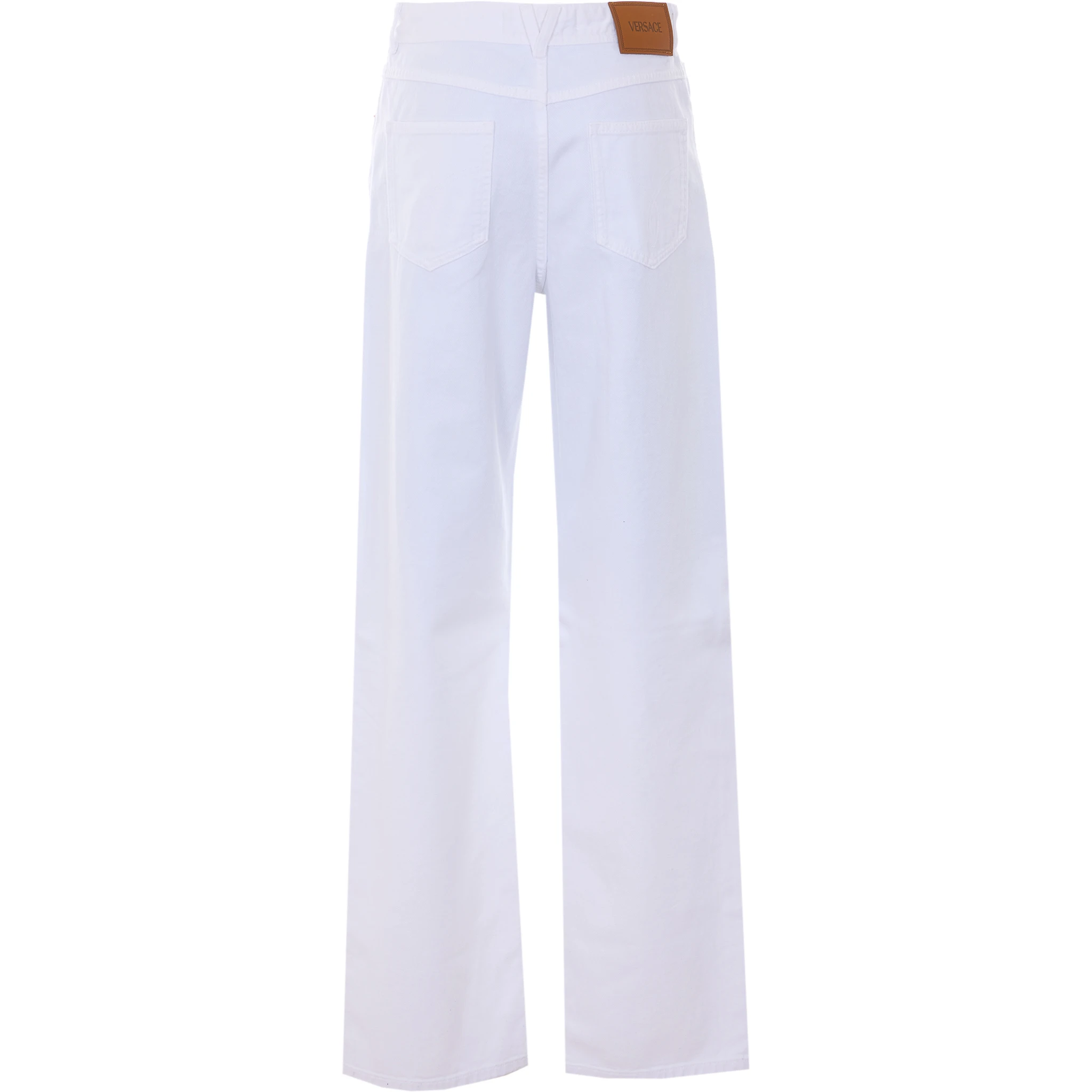 جينز فيرساتشي أبيض