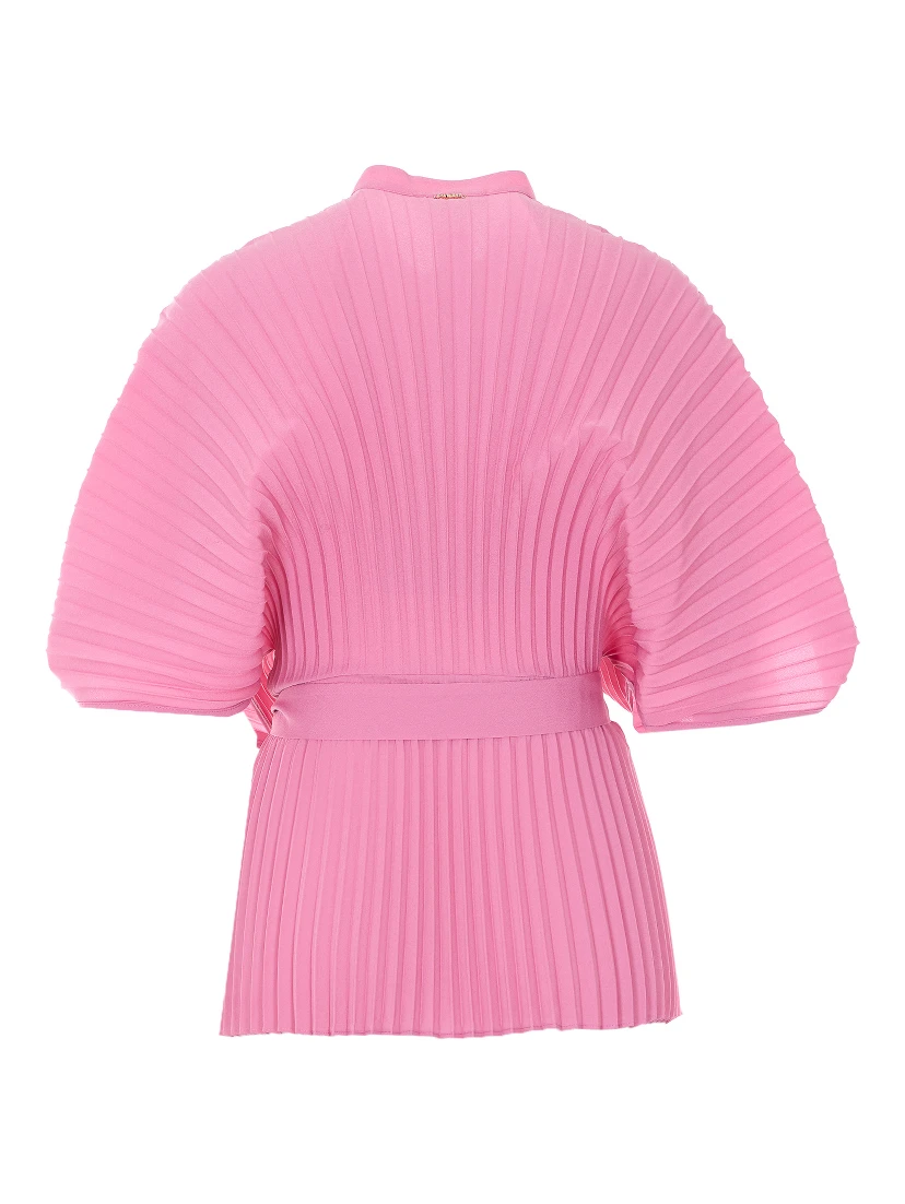 طقم قميص وردي