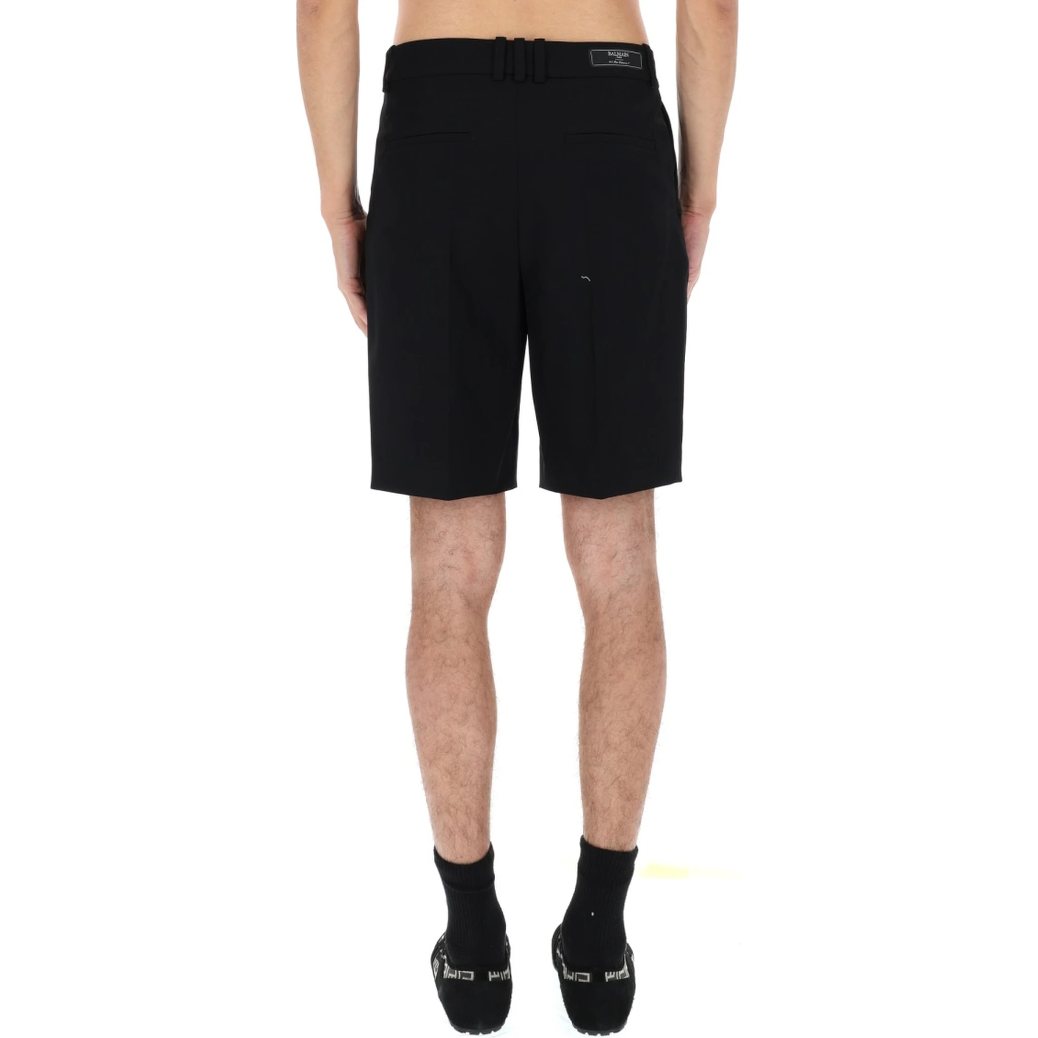 WOOL TAILORED SHORTS