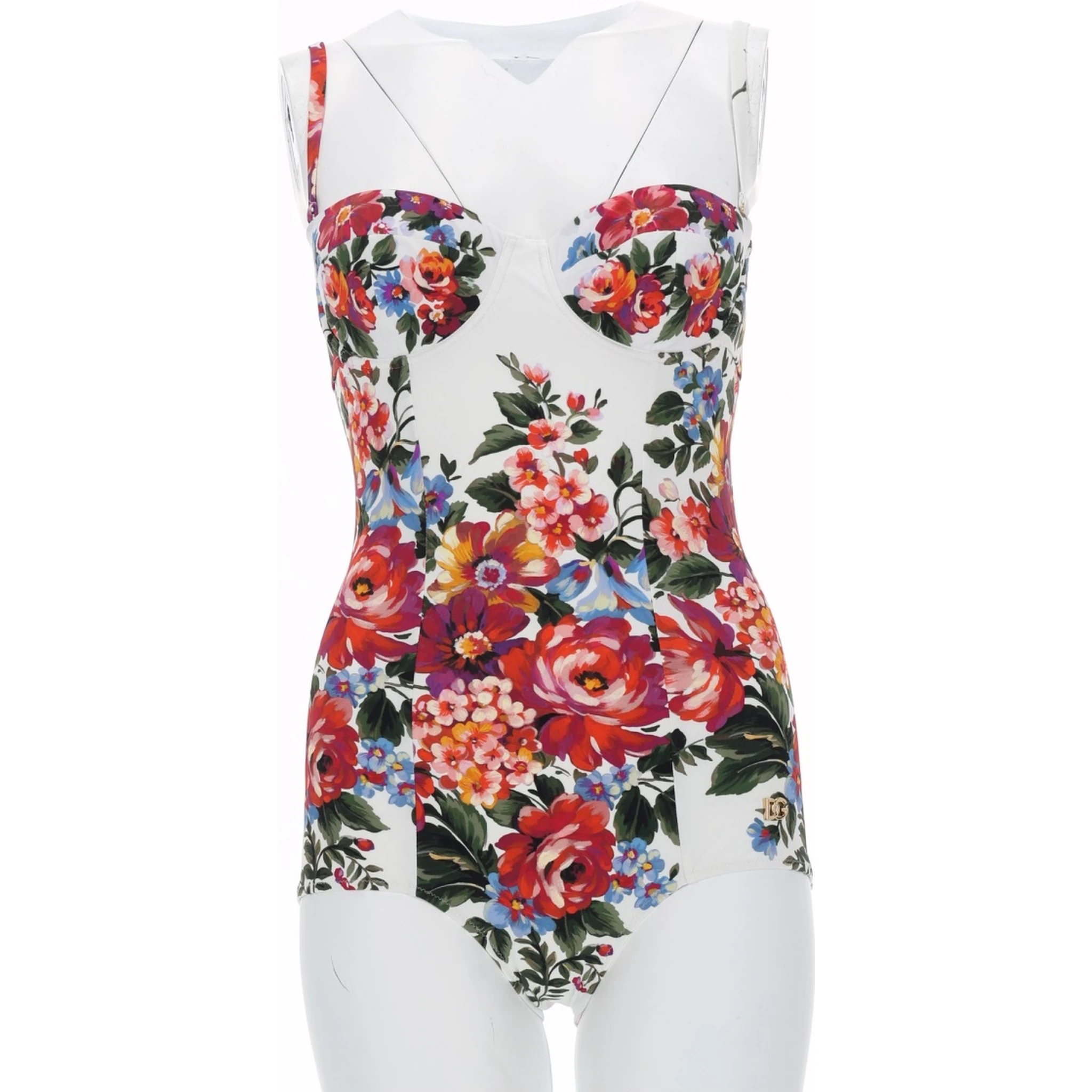 FLORAL PRINT ONE PIECE SWIMSUIT