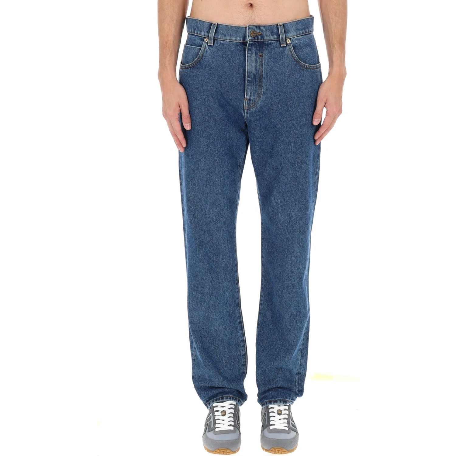 STRAIGHT DENIM JEANS