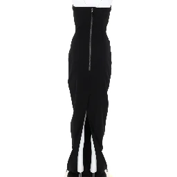 LONG "BUSTIER GOWN" DRESS