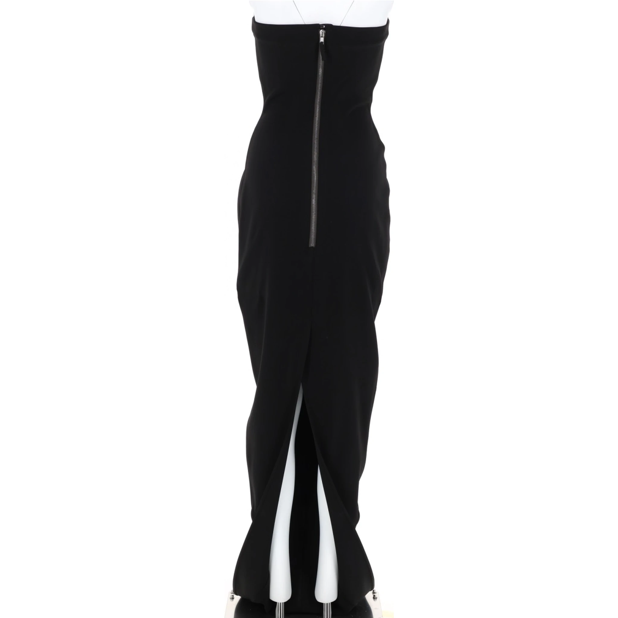 LONG "BUSTIER GOWN" DRESS