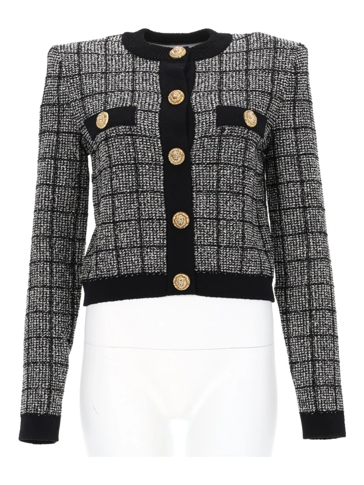 CARDIGAN WITH JEWEL BUTTONS