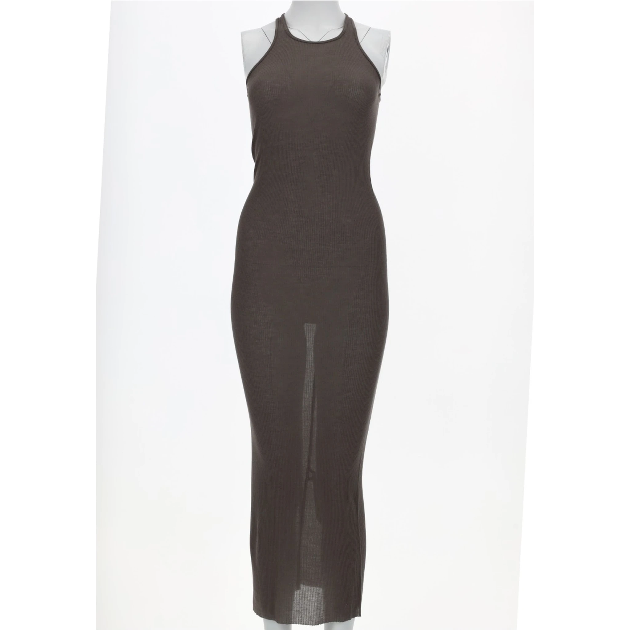 SILK BLEND MIDI DRESS