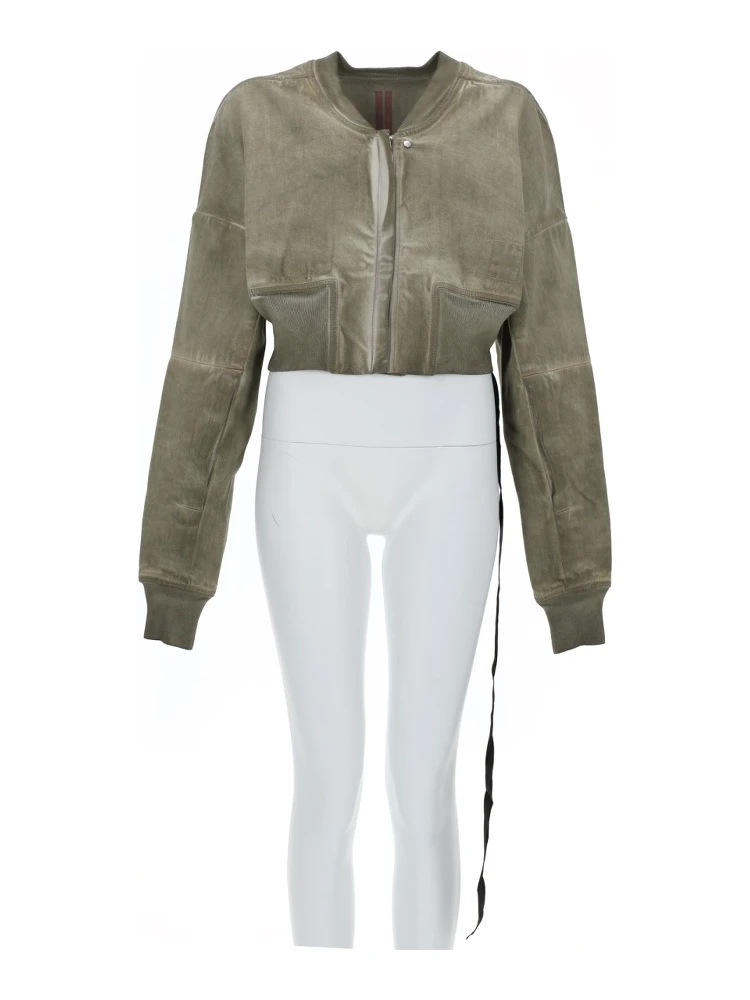 DENIM "FLIGHT" BOMBER JACKET