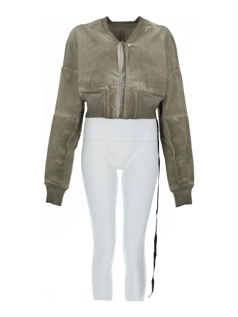 DENIM "FLIGHT" BOMBER JACKET