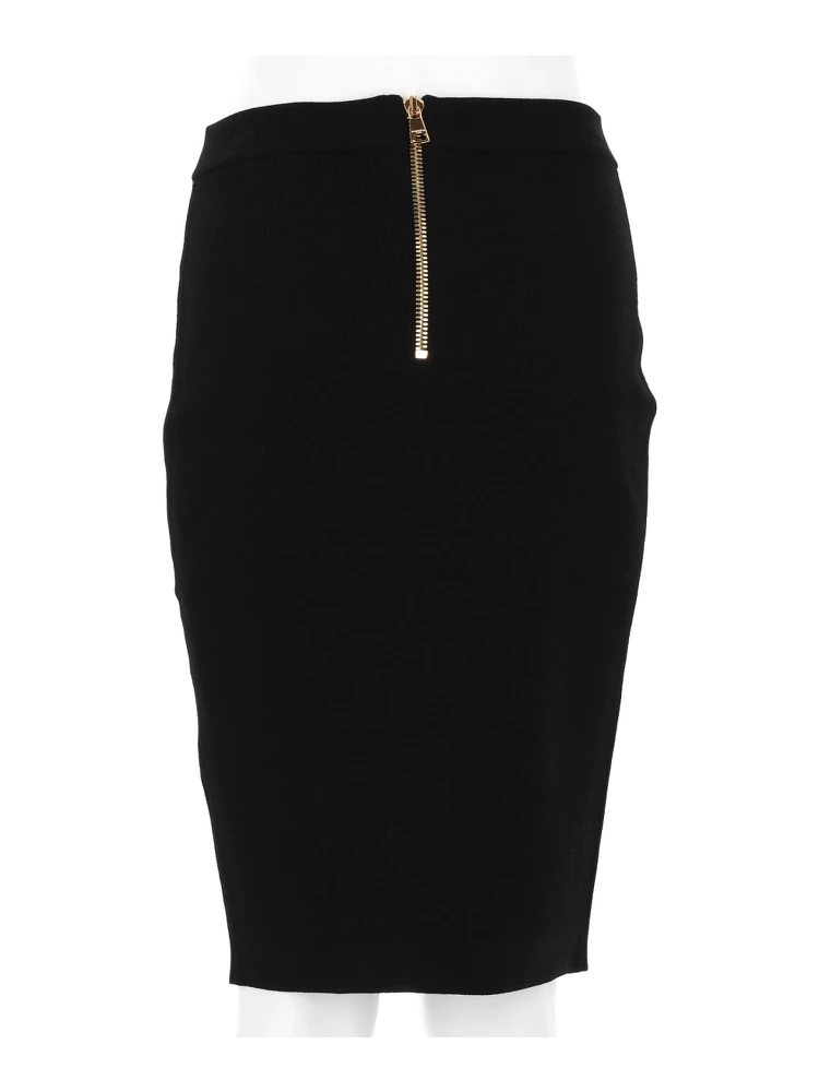 MIDI SKIRT WITH JEWEL BUTTONS alternative