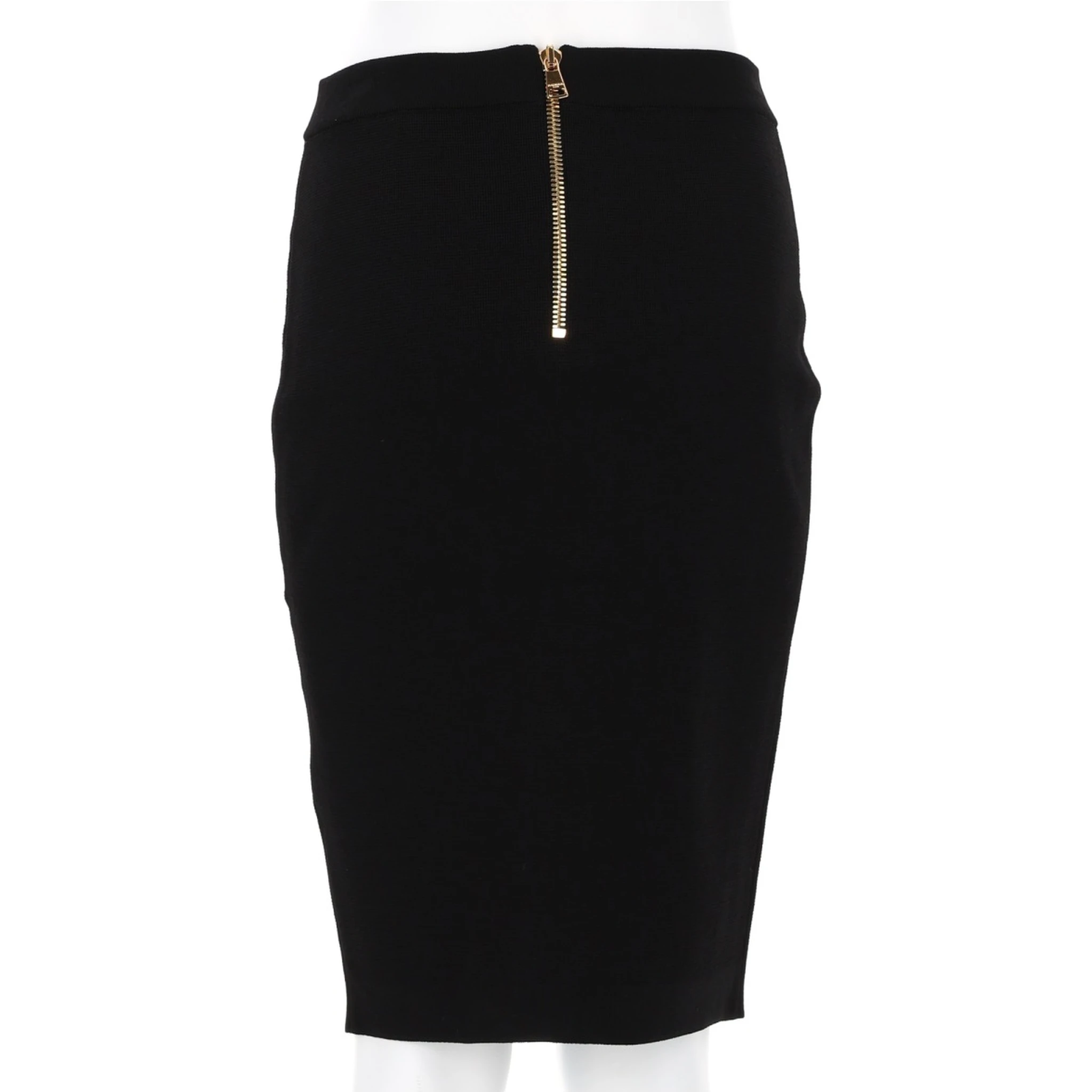 MIDI SKIRT WITH JEWEL BUTTONS