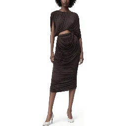 تنورة ميدي نحاسية