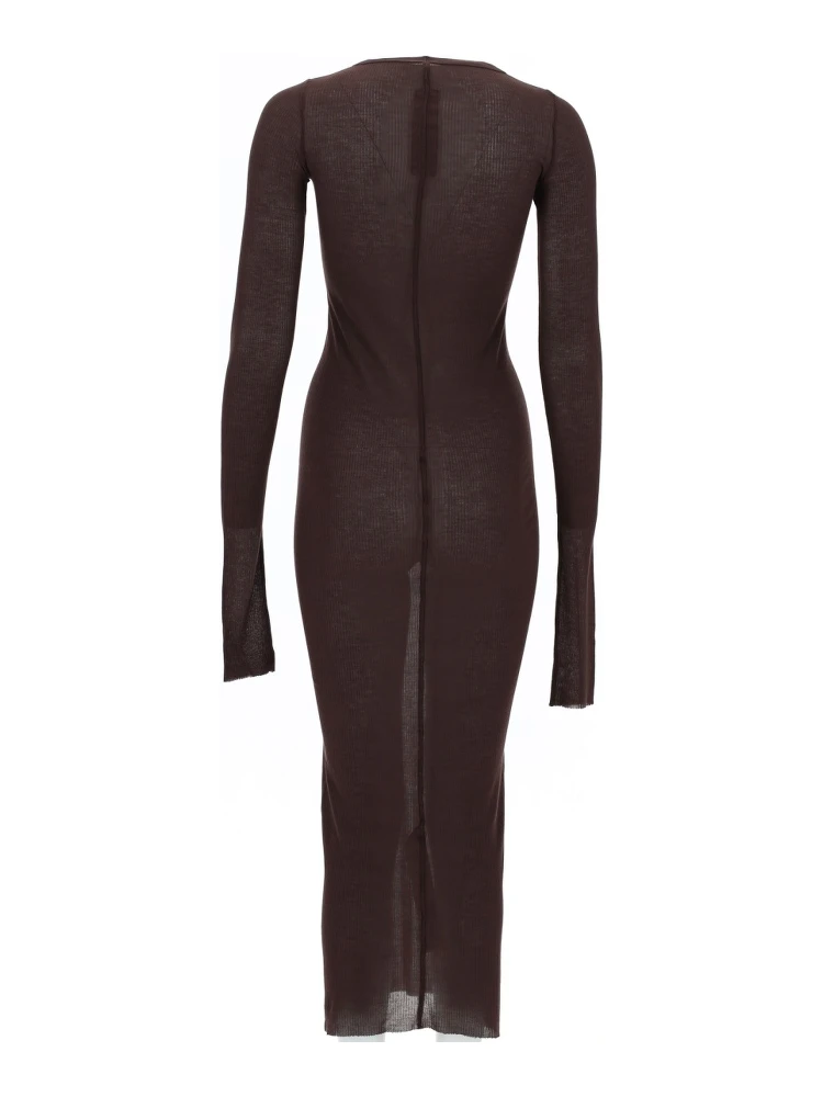 LONG-SLEEVED MIDI DRESS alternative