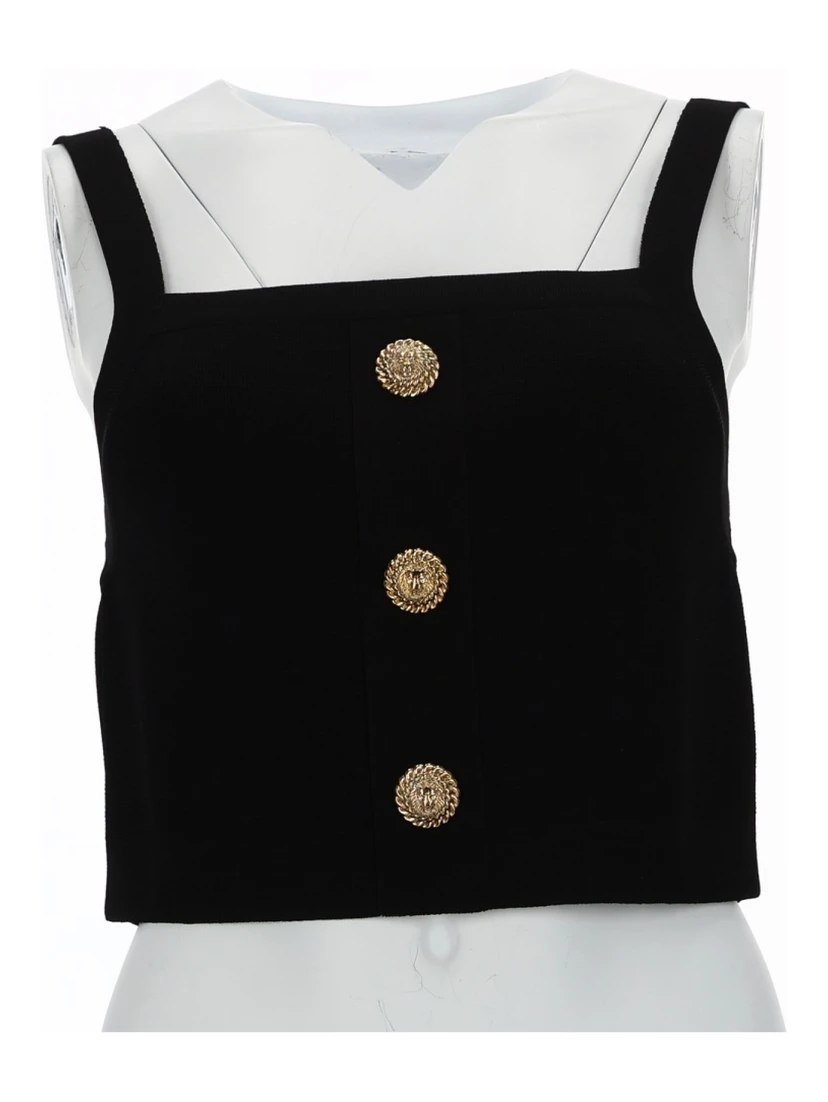 TOP WITH JEWEL BUTTONS