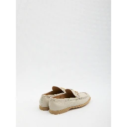 حذاء لوفر من الجلد المطروق