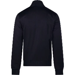 Zippered jacket in jersey with Web details