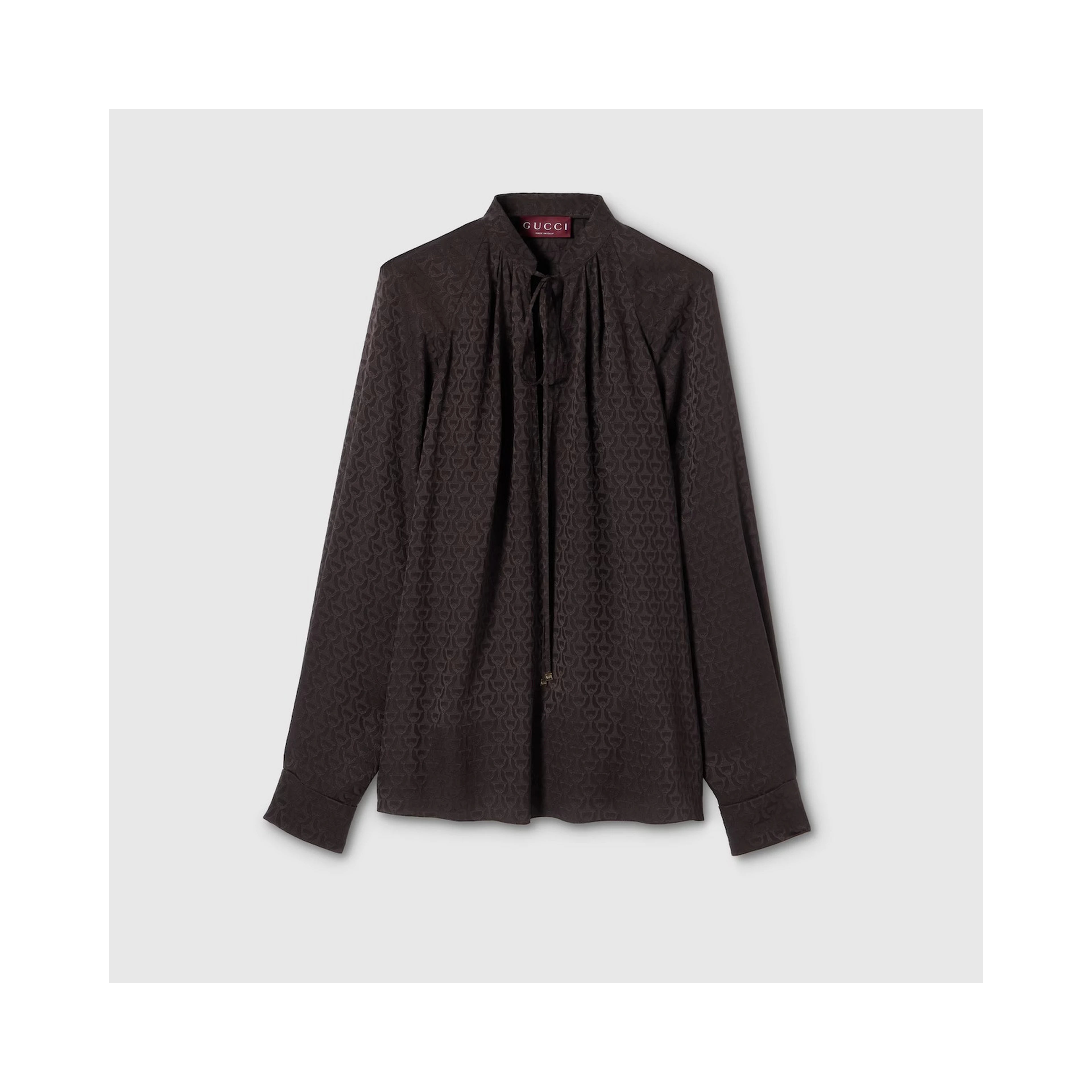 Silk twill dress