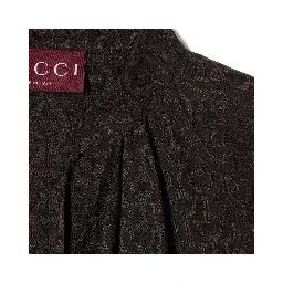 Silk twill dress