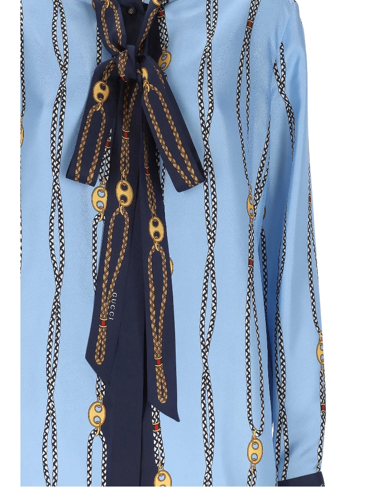 Silk twill shirt alternative