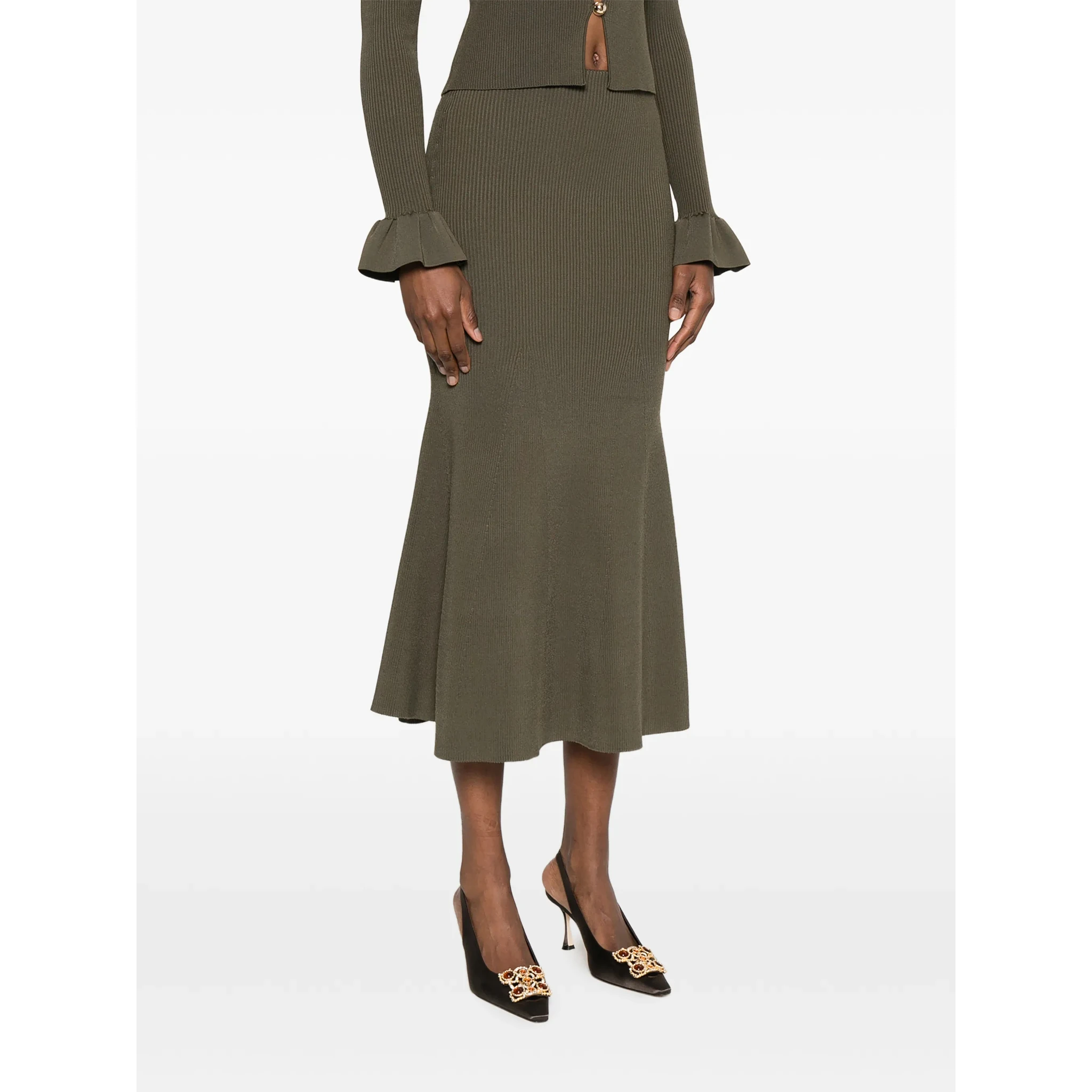 SELF PORTRAIT Skirts Green