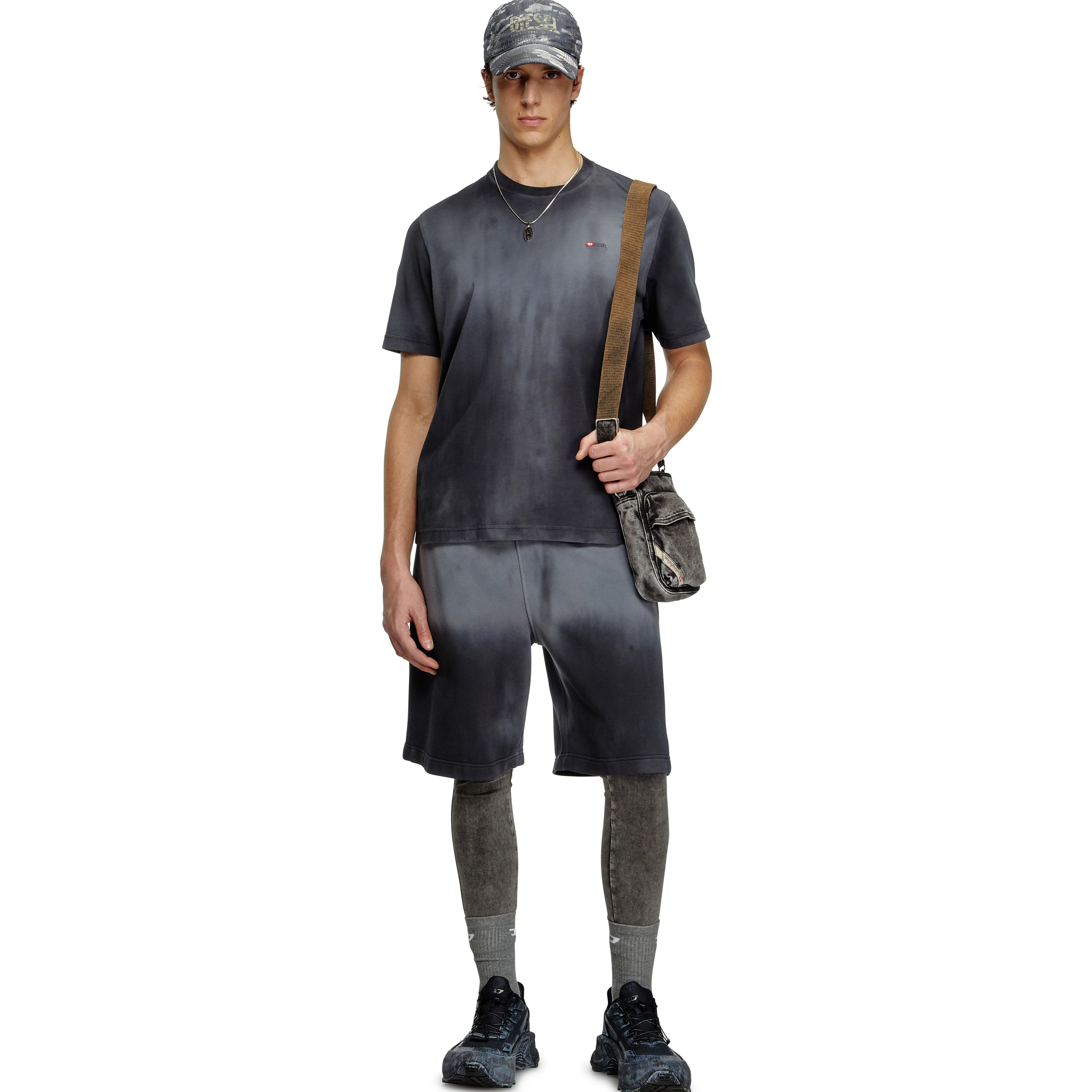 Diesel T-shirts and Polos Clear Blue