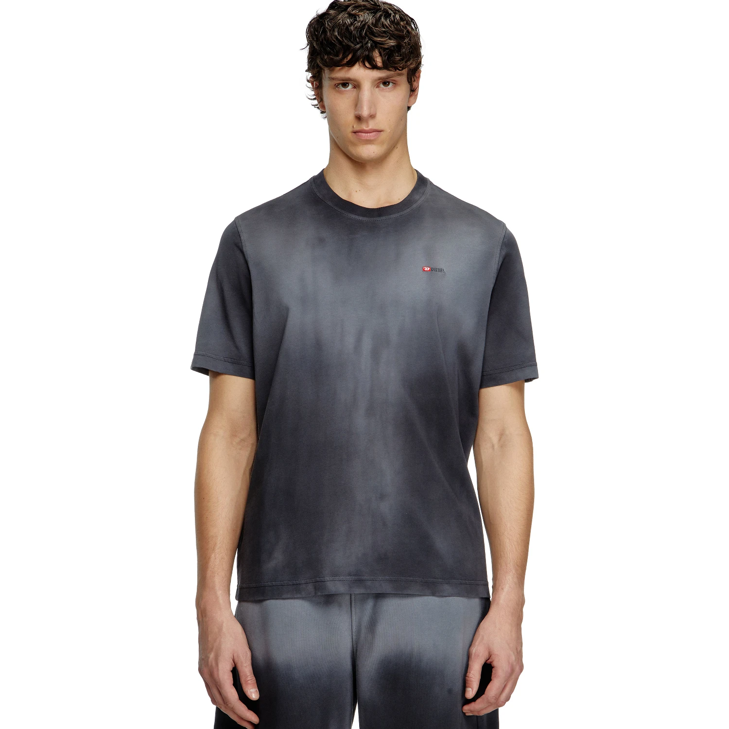 Diesel T-shirts and Polos Clear Blue