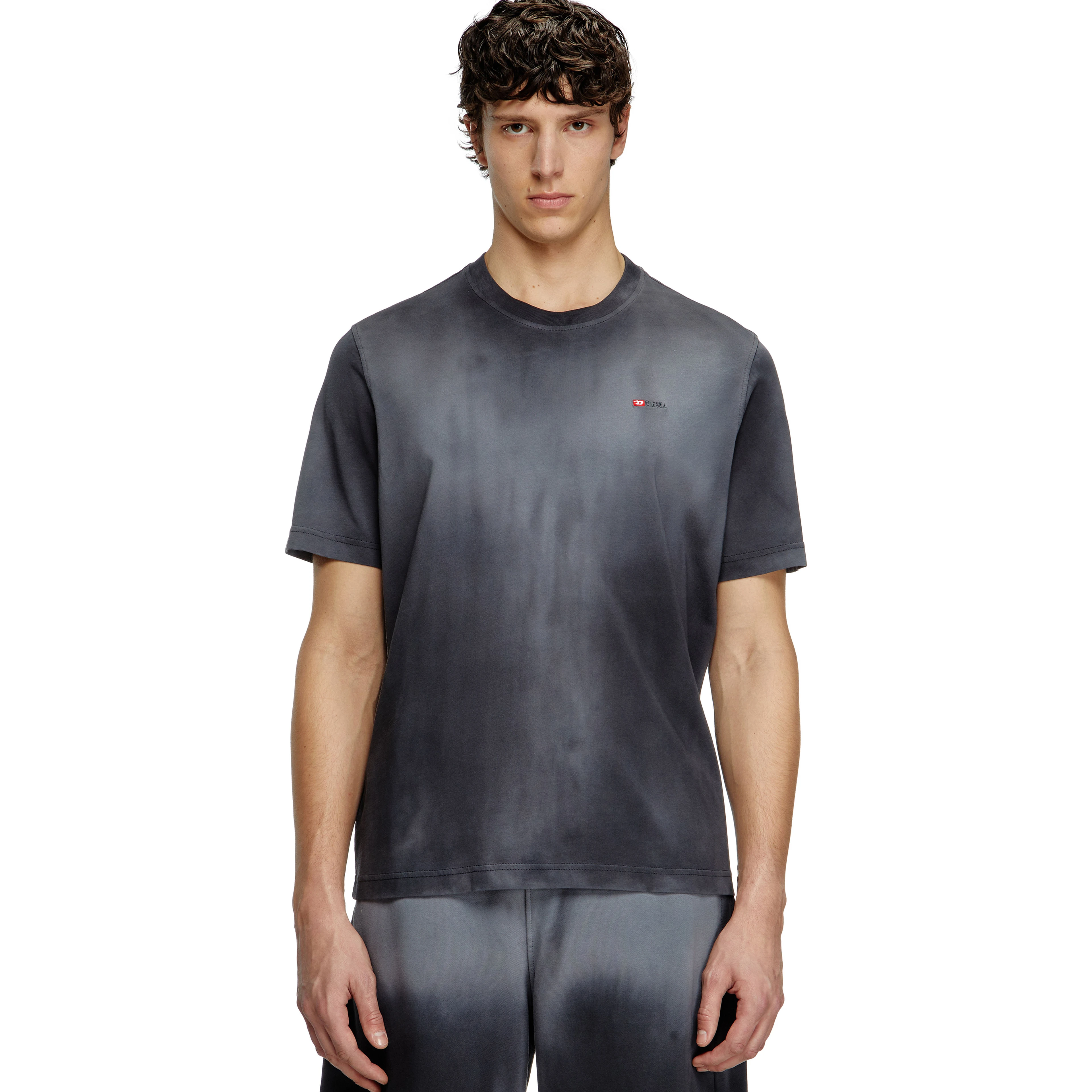 Diesel T-shirts and Polos Clear Blue