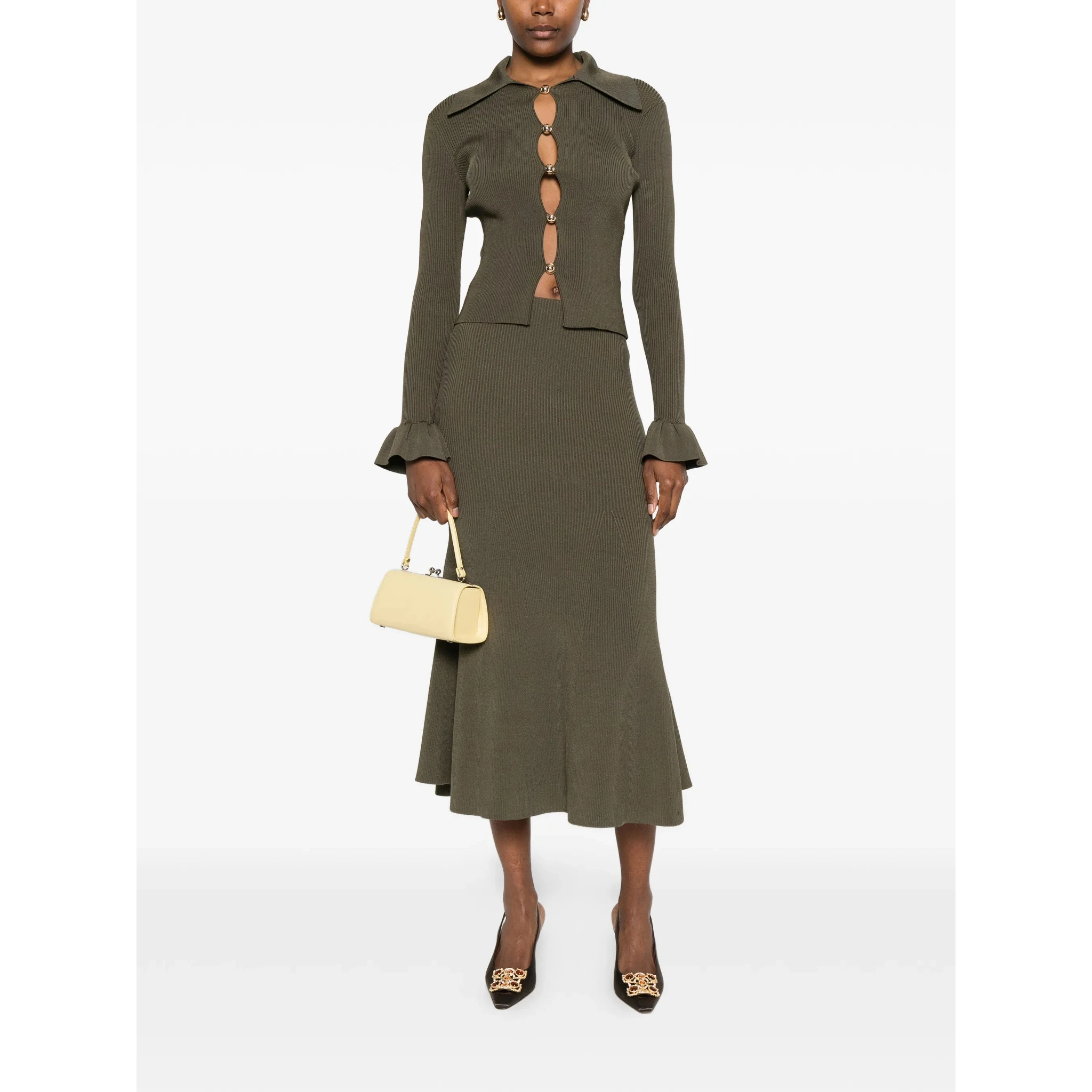 SELF PORTRAIT Shirts Green