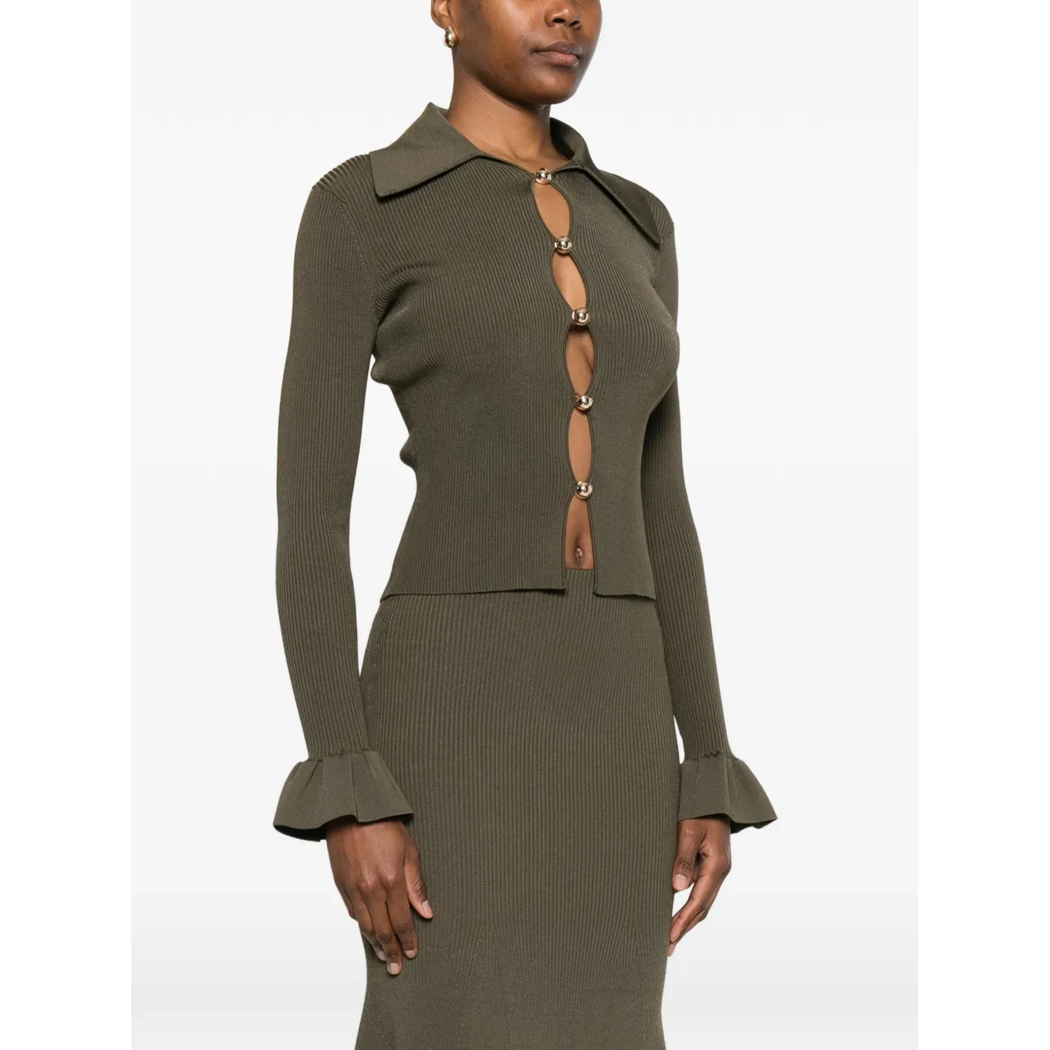 SELF PORTRAIT Shirts Green