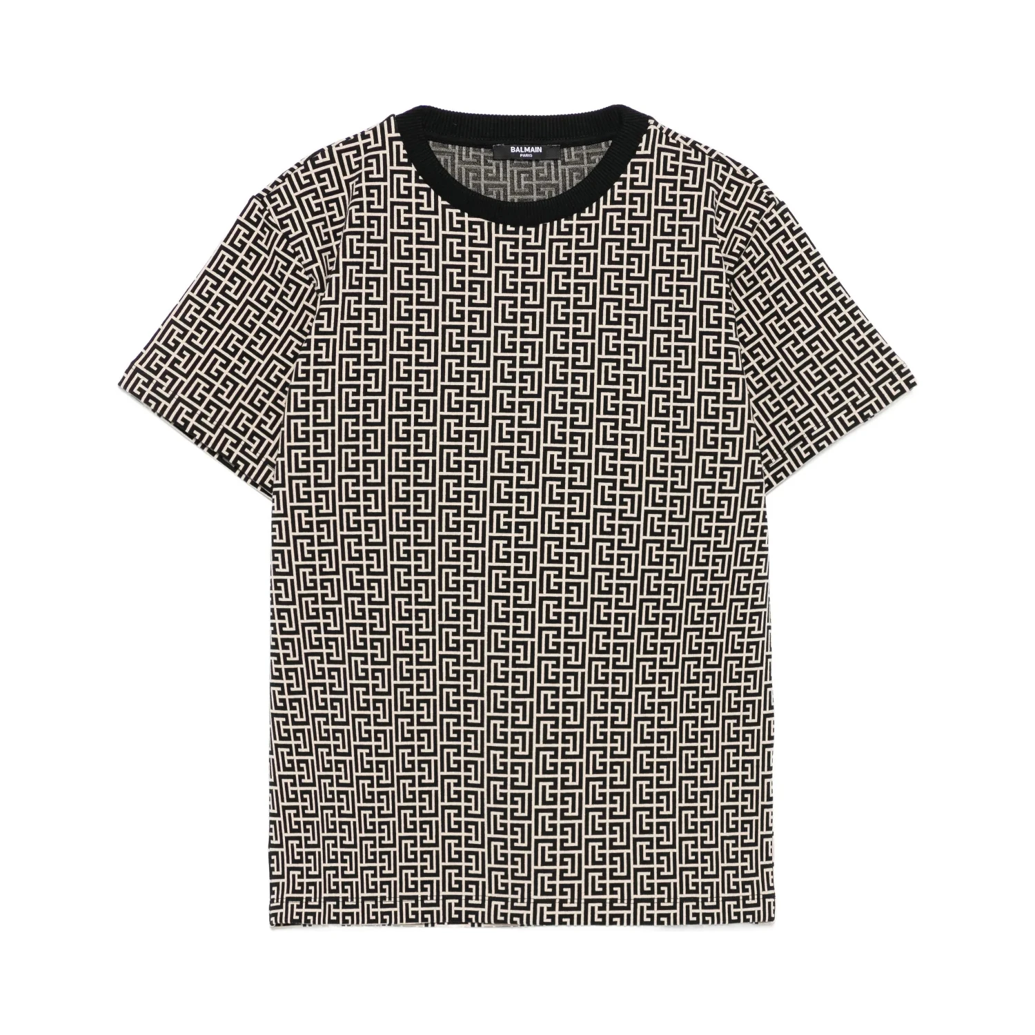 Balmain T-shirts and Polos Black