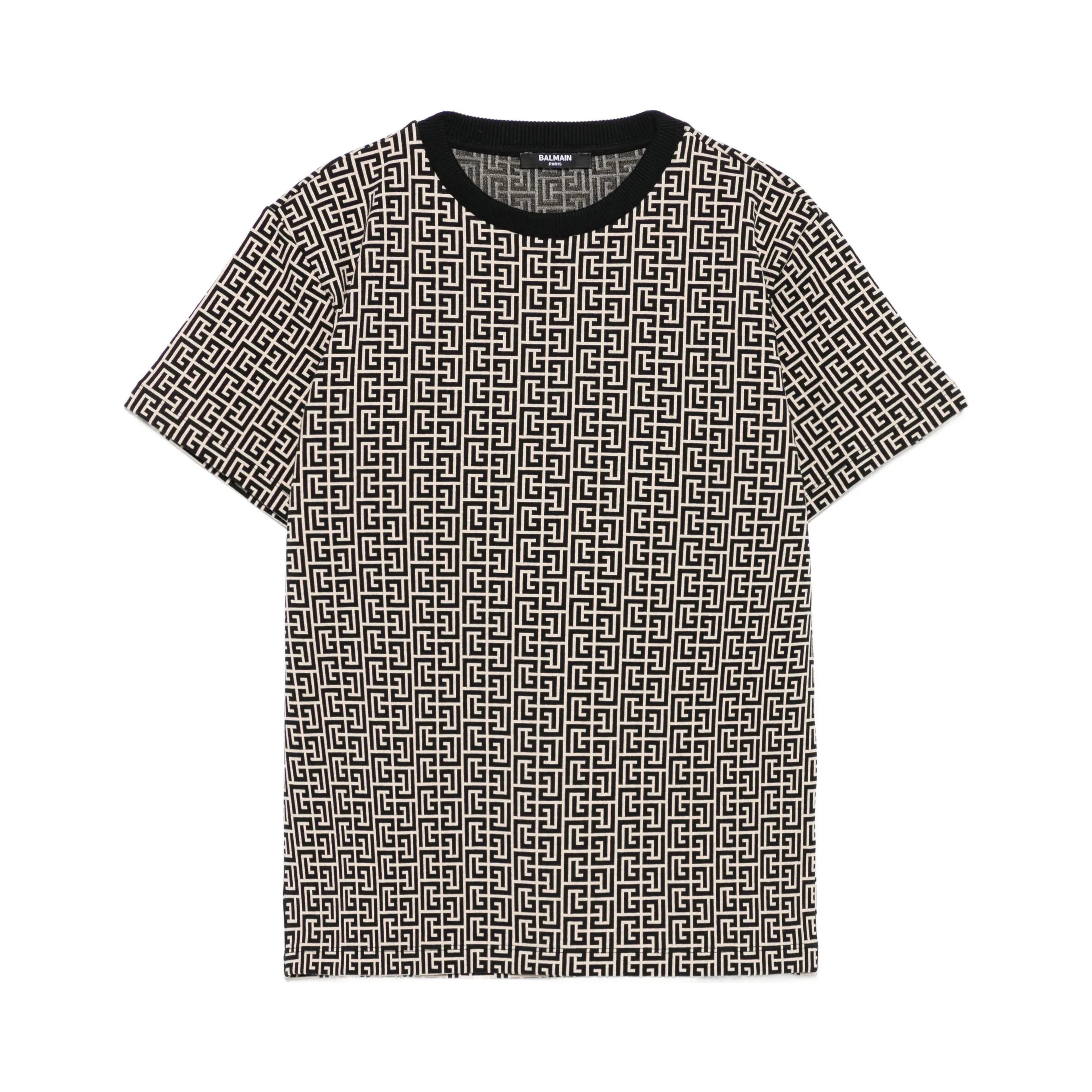 Balmain T-shirts and Polos Black