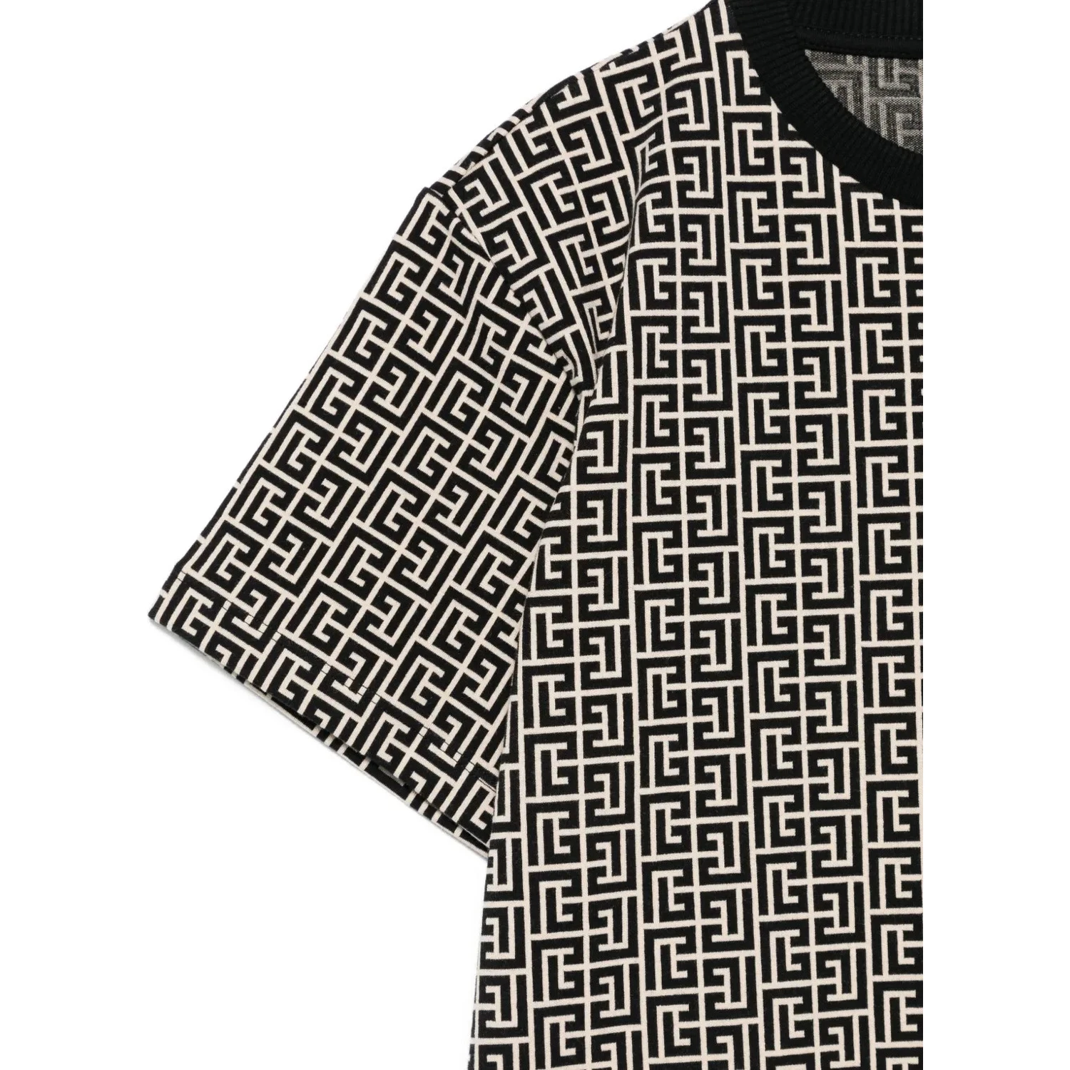 Balmain T-shirts and Polos Black